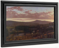 Ira Mountain Vermont By Fredric Edwin Church Fine Art Print