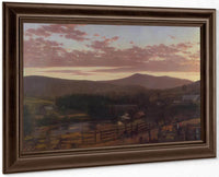 Ira Mountain Vermont By Fredric Edwin Church Fine Art Print