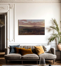 Ira Mountain Vermont By Fredric Edwin Church Fine Art Print