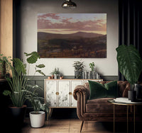 Ira Mountain Vermont By Fredric Edwin Church Fine Art Print