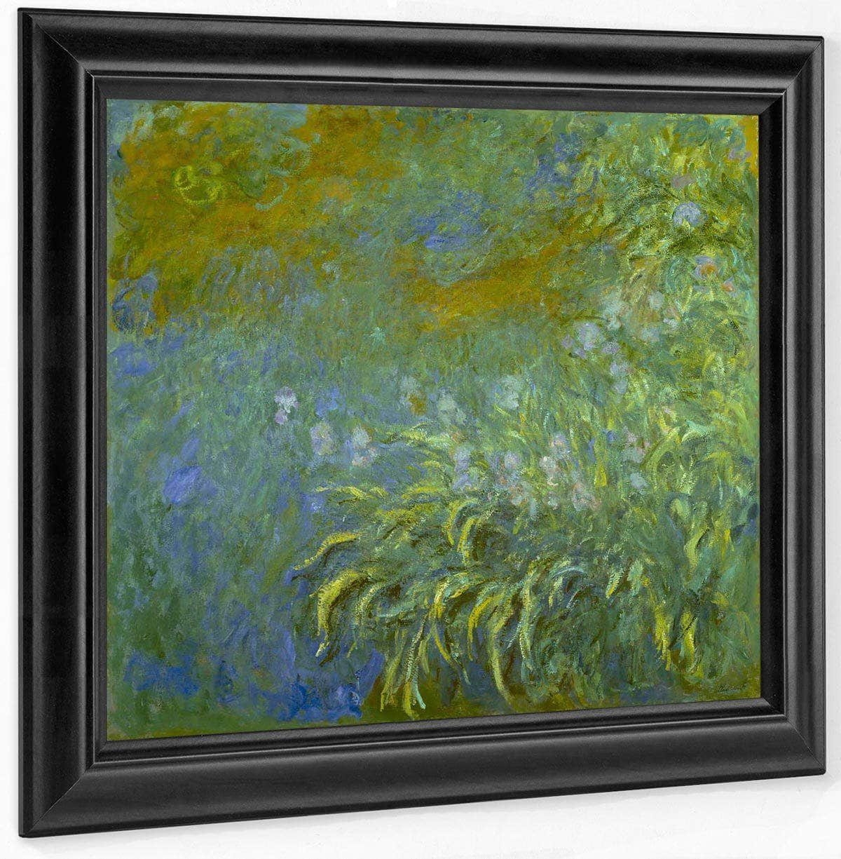 Iris By Monet Claude Fine Art Print