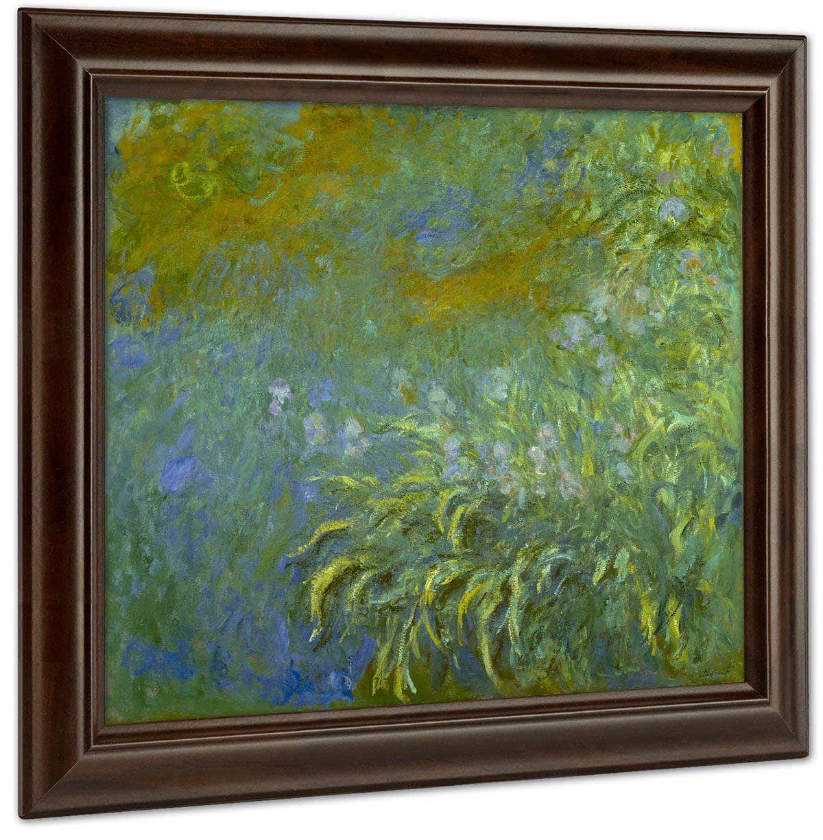 Iris By Monet Claude Fine Art Print