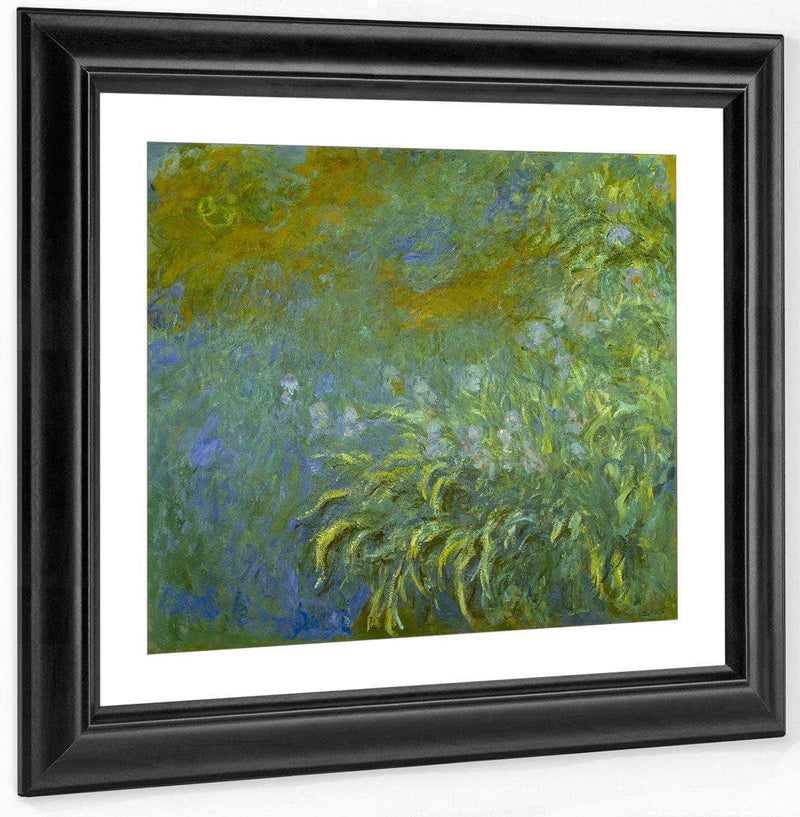 Iris By Monet Claude Fine Art Print