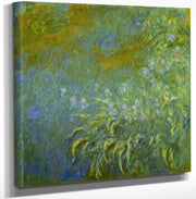 Iris By Monet Claude Fine Art Print