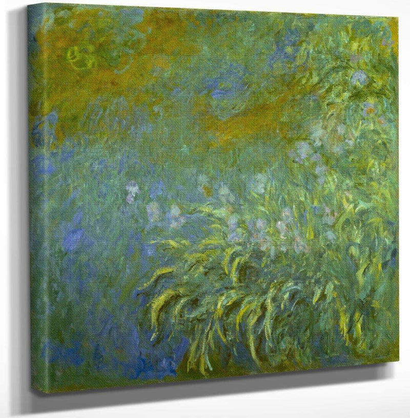 Iris By Monet Claude Fine Art Print