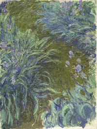 Irises By Claude Monet Fine Art Print