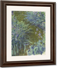 Irises By Claude Monet Fine Art Print