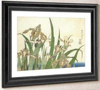 Irises By Hokusai Fine Art Print