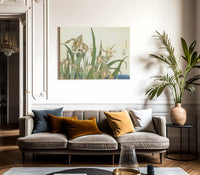 Irises By Hokusai Fine Art Print