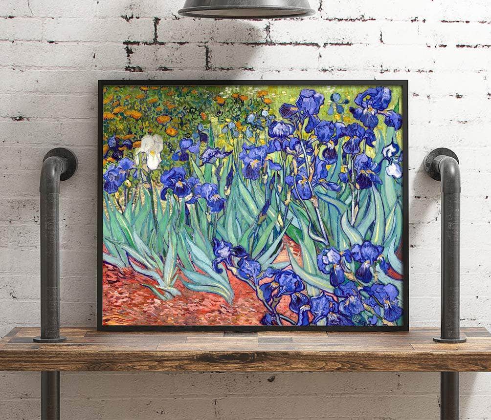 Irises Painting Vincent Van Gogh Canvas Art Fine Art Print