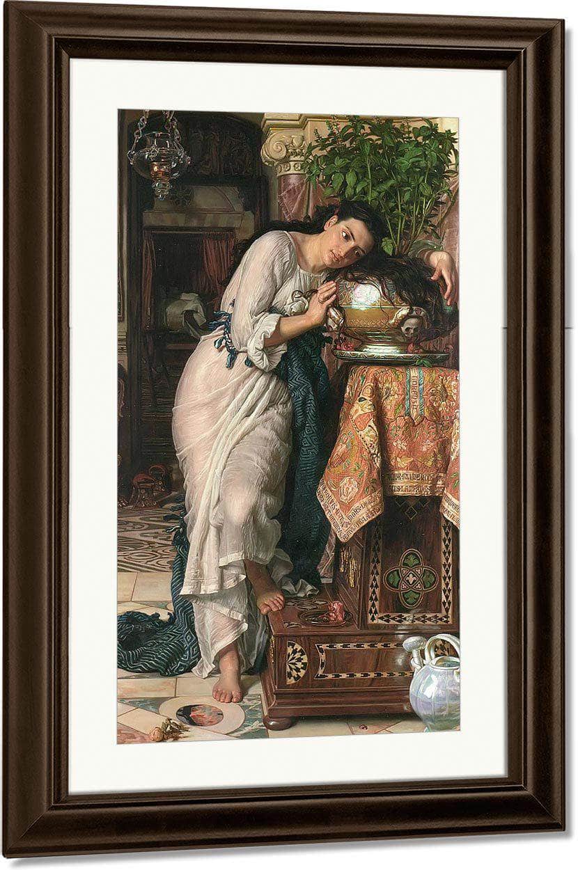 Isabella And The Pot Of Basil By William Holman Hunt Fine Art Print