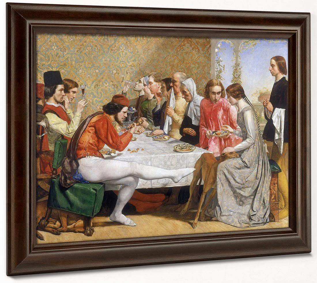 Isabella By John Everett Millais Fine Art Print