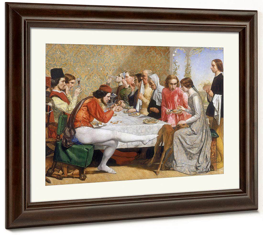 Isabella By John Everett Millais Fine Art Print