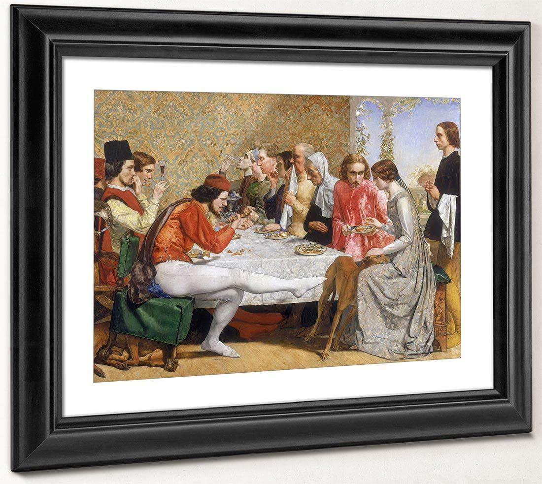 Isabella By John Everett Millais Fine Art Print