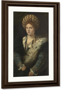 Isabella D’este Margravine Of Mantua By Titian Fine Art Print