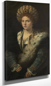 Isabella D’este Margravine Of Mantua By Titian Fine Art Print
