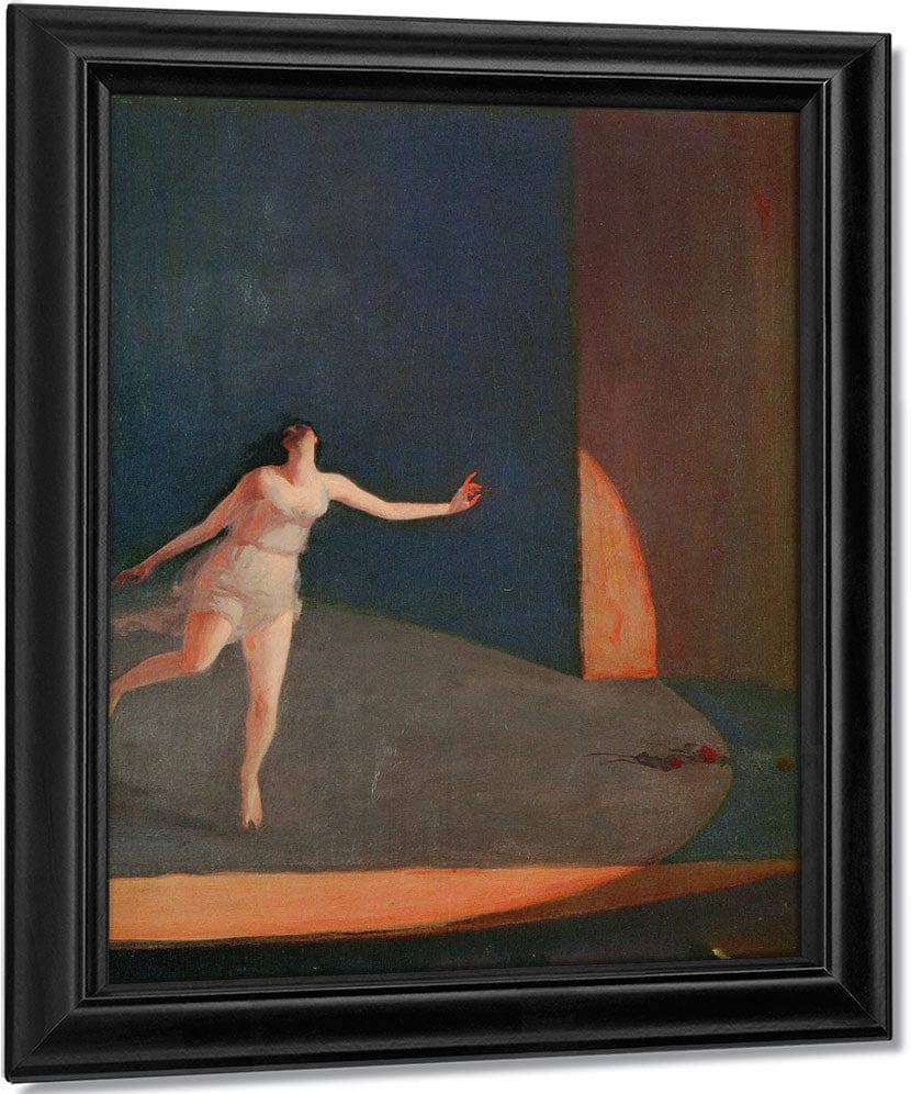Isadora Duncan 1911 By John Sloan Fine Art Print