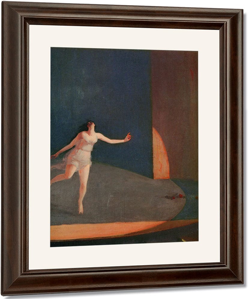 Isadora Duncan 1911 By John Sloan Fine Art Print