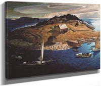 Island Funeral By N.C. Wyeth Fine Art Print