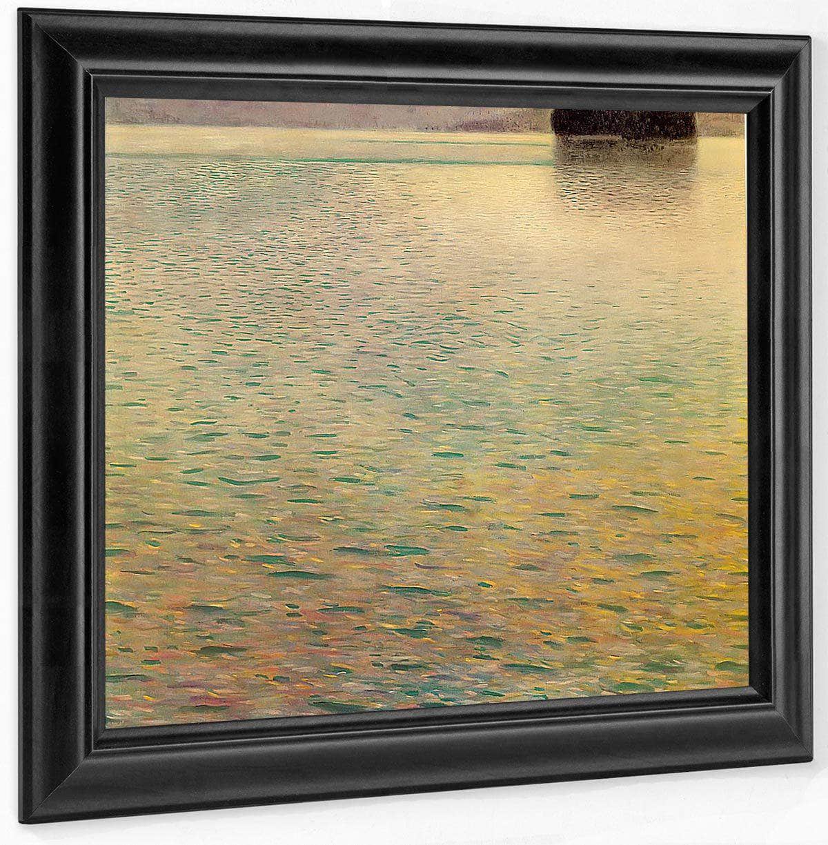 Island On The Attersee By Gustav Klimt Fine Art Print