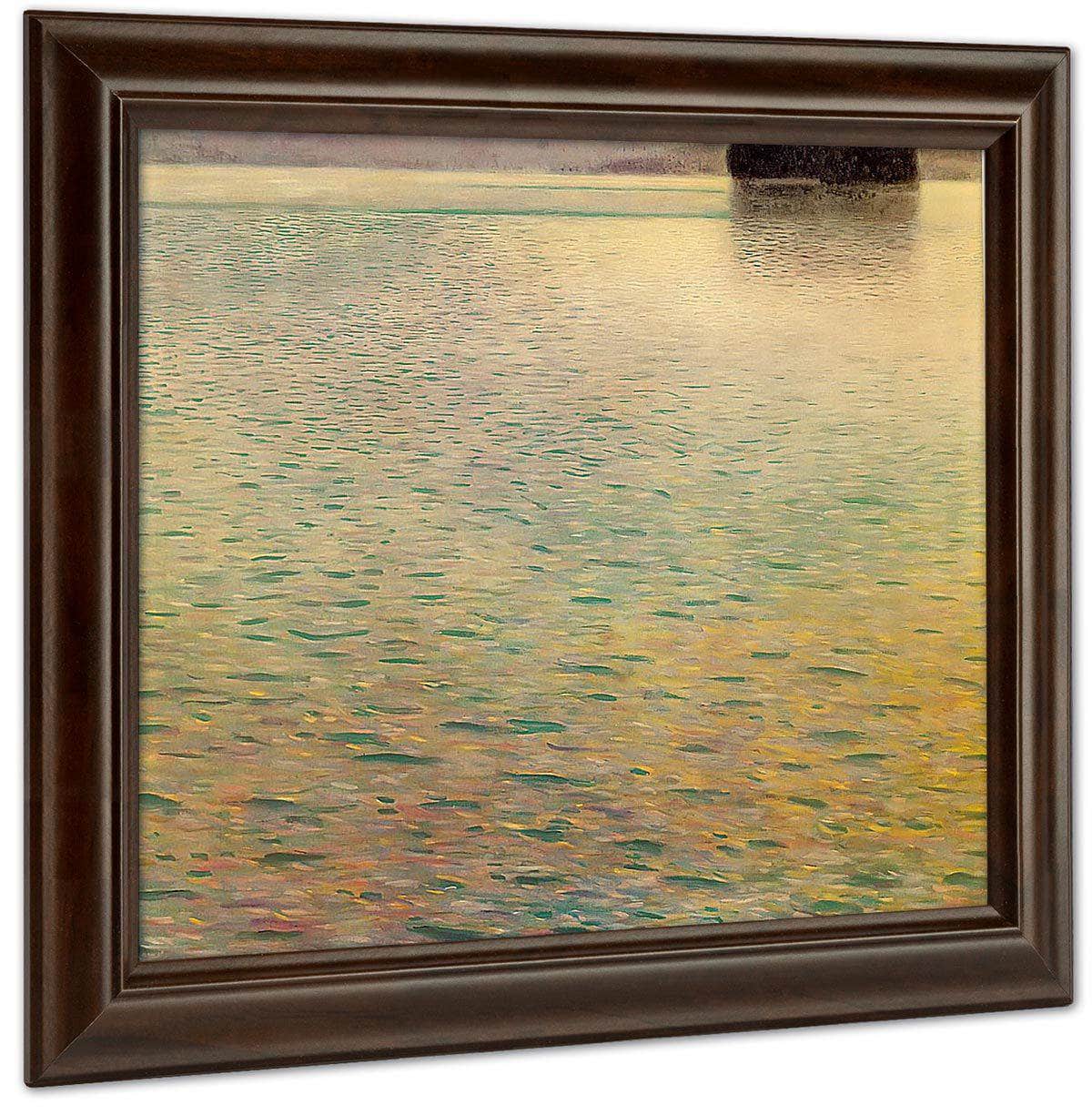 Island On The Attersee By Gustav Klimt Fine Art Print