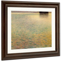 Island On The Attersee By Gustav Klimt Fine Art Print
