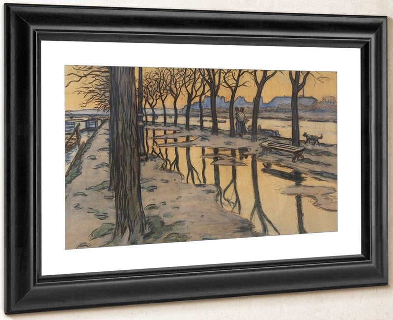 Isle Of The Swans (L'ile Des Cygnes) By Henri Riviere Fine Art Print