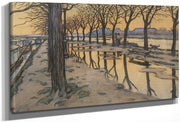 Isle Of The Swans (L'ile Des Cygnes) By Henri Riviere Fine Art Print