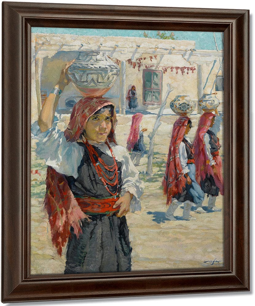 Isleta, New Mexico By Walter Ufer Fine Art Print