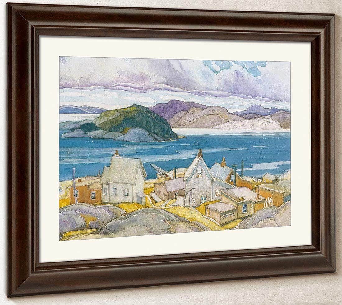 Jackfish Village By Frank Carmichael Fine Art Print