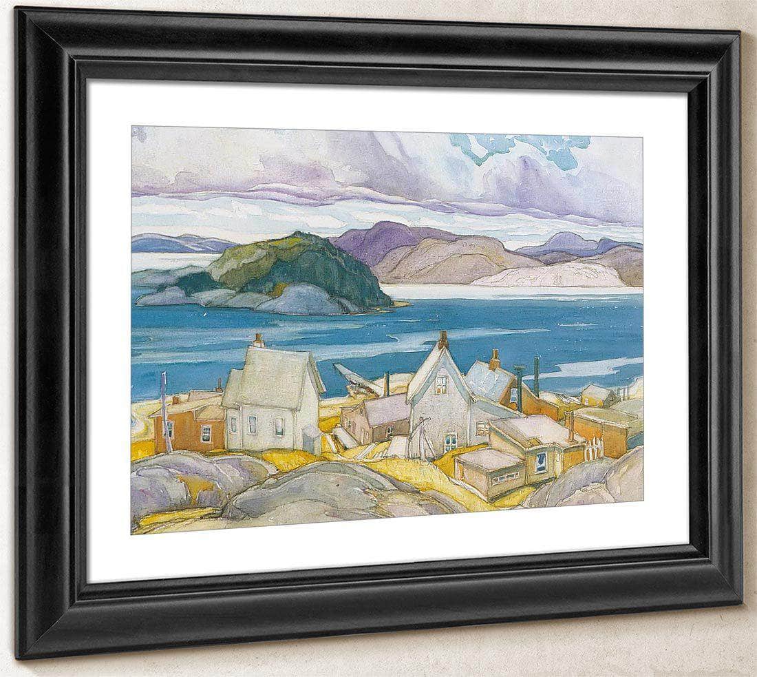 Jackfish Village By Frank Carmichael Fine Art Print