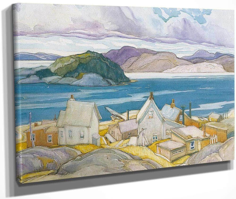 Jackfish Village By Frank Carmichael Fine Art Print