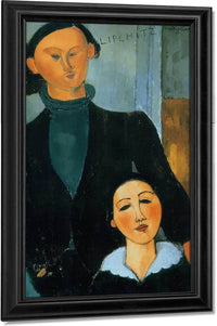 Jacques And Berthe Lipchitz 1916 By Amedeo Modigliani Fine Art Print