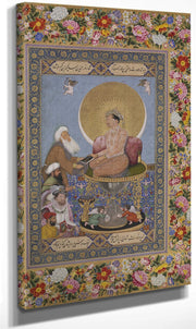 Jahangir Preferring A Sufi Shaikh To Kings 1618 By Bichitr Fine Art Print