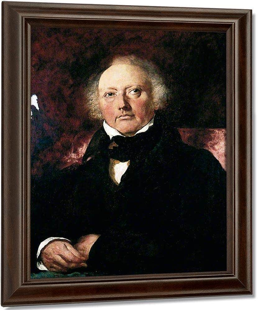 James Atkinson By William Etty Fine Art Print