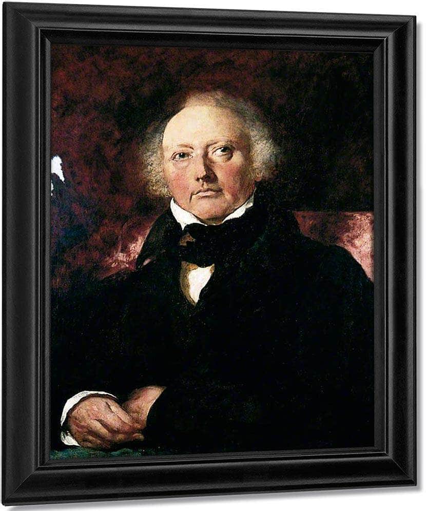 James Atkinson By William Etty Fine Art Print