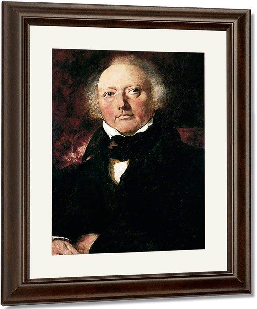 James Atkinson By William Etty Fine Art Print