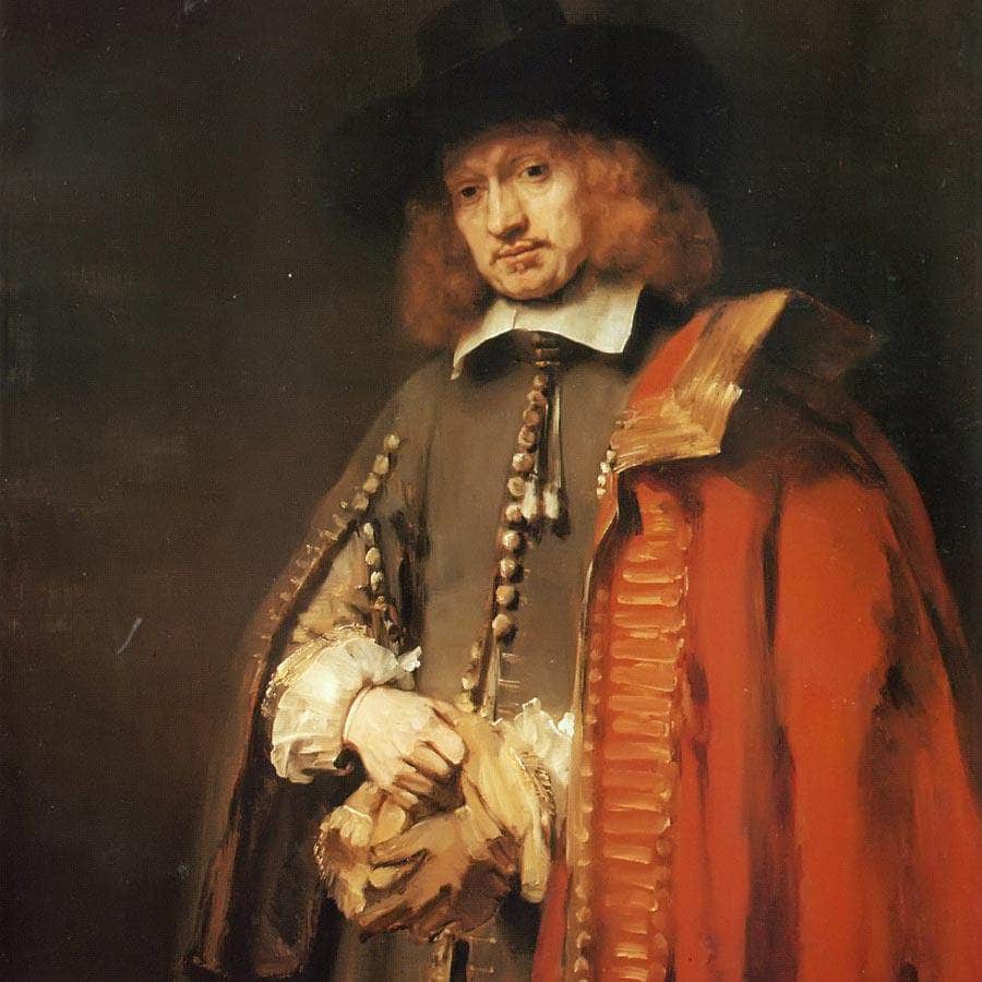 Jan Six, 1654 By Rembrandt Fine Art Print
