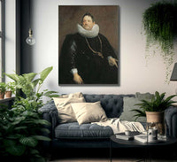 Jan Van Monfort By Anthony Van Dyck Fine Art Print
