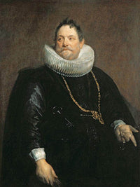 Jan Van Monfort By Anthony Van Dyck Fine Art Print
