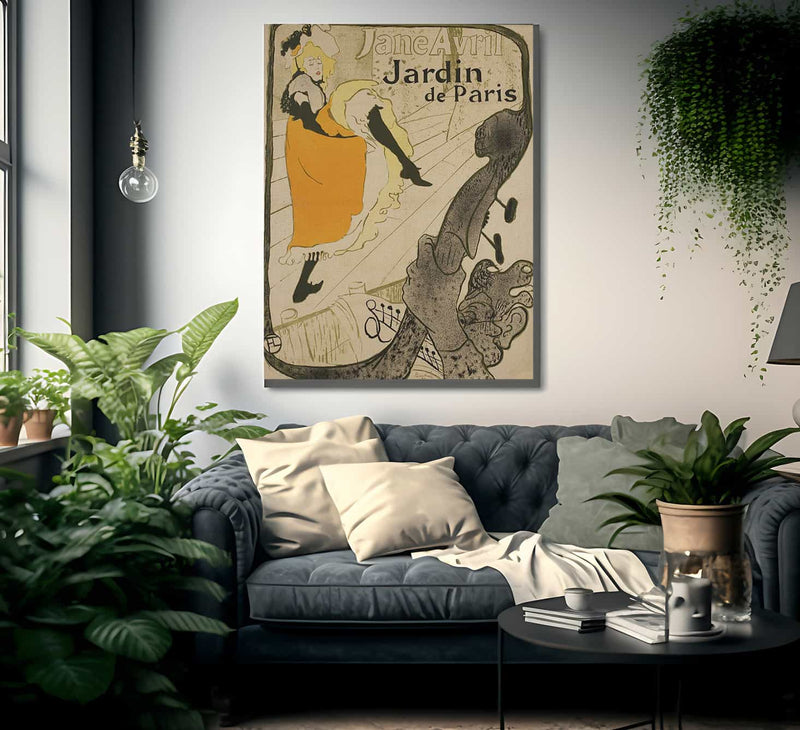 Jane Avril 3 By Henri Marie Raymond De Toulouse Lautrec Monfa Fine Art Print