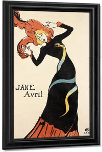 Jane Avril By Henri Marie Raymond De Toulouse Lautrec Monfa Fine Art Print