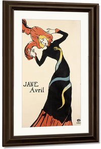 Jane Avril By Henri Marie Raymond De Toulouse Lautrec Monfa Fine Art Print