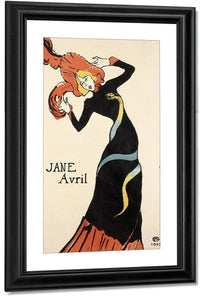 Jane Avril By Henri Marie Raymond De Toulouse Lautrec Monfa Fine Art Print