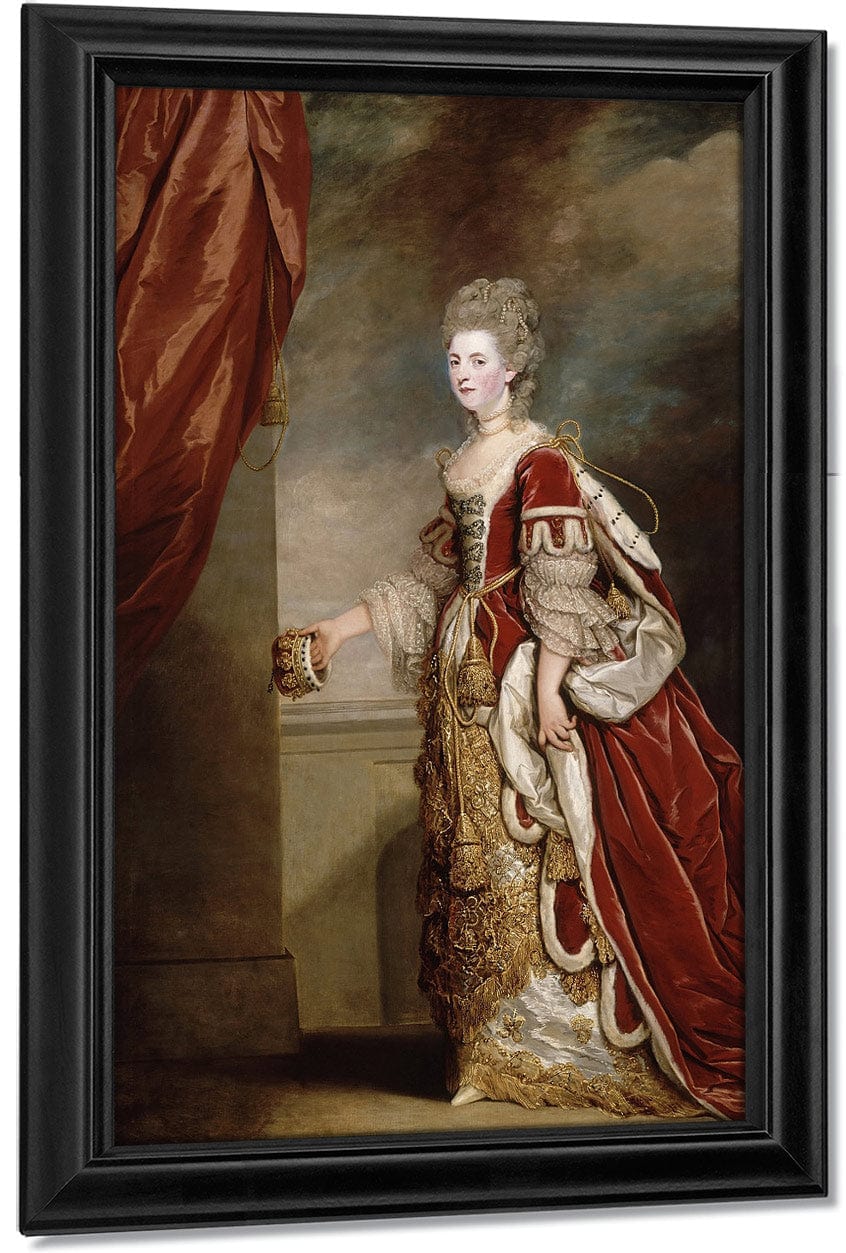 Jane Duchess Of Gordon By Joshua Reynolds Fine Art Print