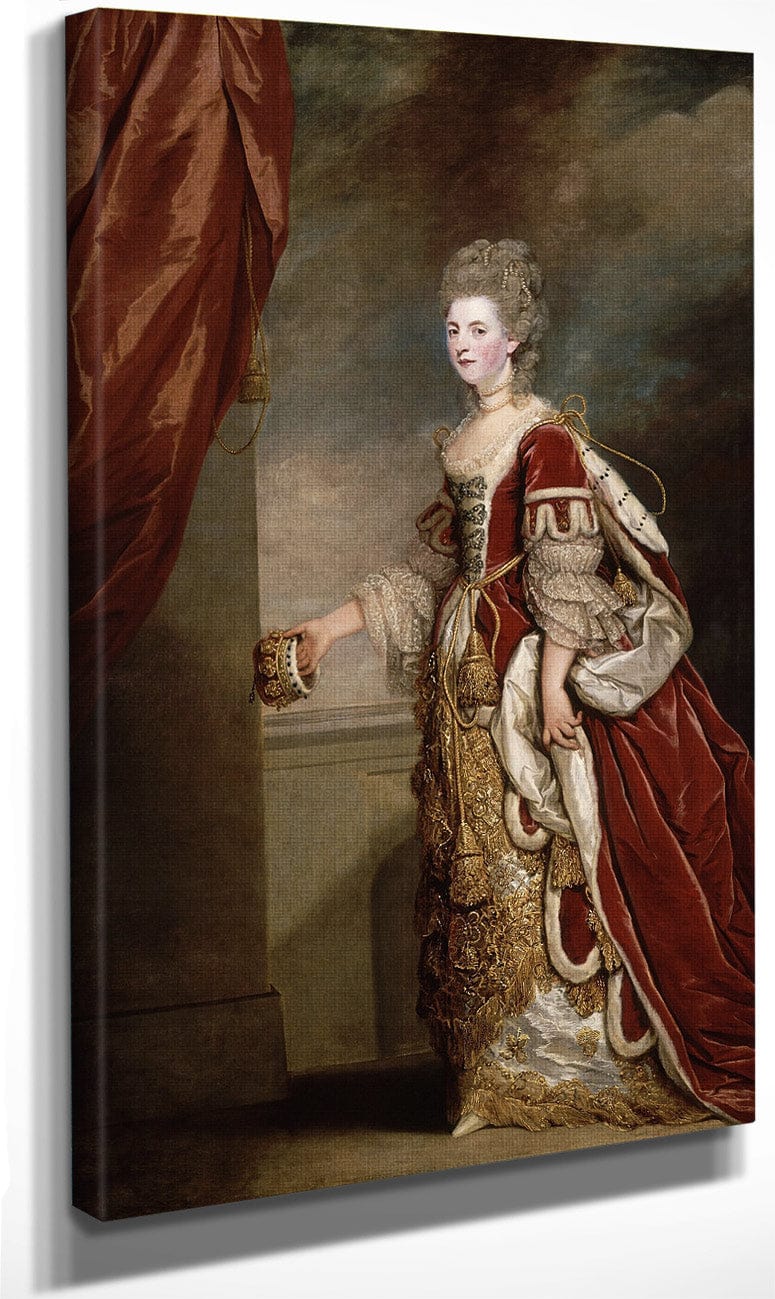 Jane Duchess Of Gordon By Joshua Reynolds Fine Art Print