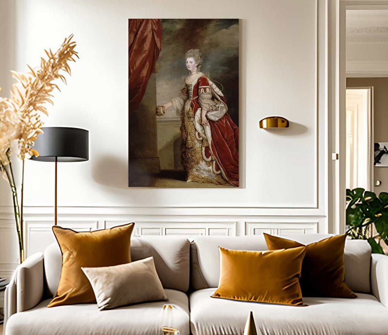 Jane Duchess Of Gordon By Joshua Reynolds Fine Art Print