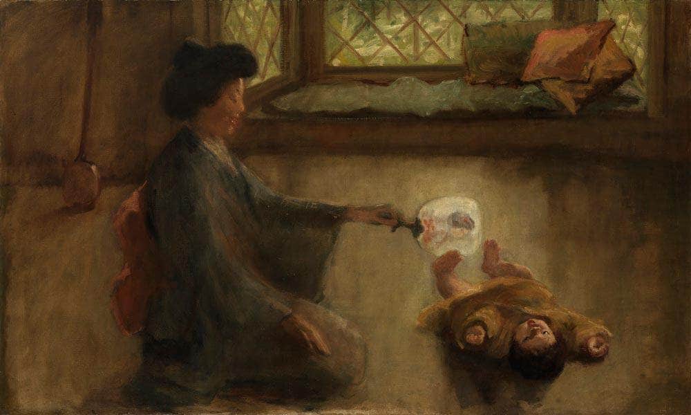 Japanese Lullaby By Alice Pike Barney Fine Art Print