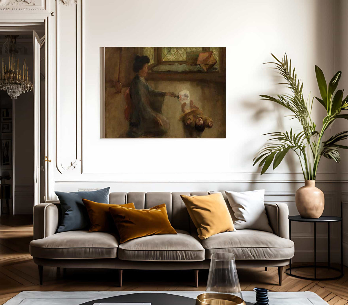 Japanese Lullaby By Alice Pike Barney Fine Art Print