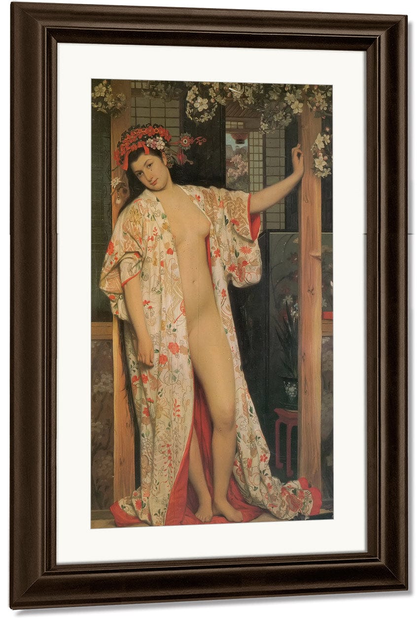 Japonaise Au Bain By James Tissot Fine Art Print